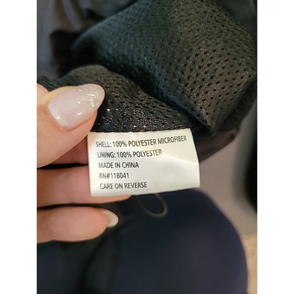 Walter Hagen Men’s Golf Windbreaker Jacket XL Black ½ Zip GUC - Picture 5 of 11